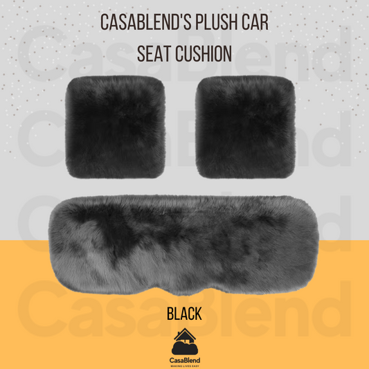 CasaBlend's Plush Car Seat Cushion