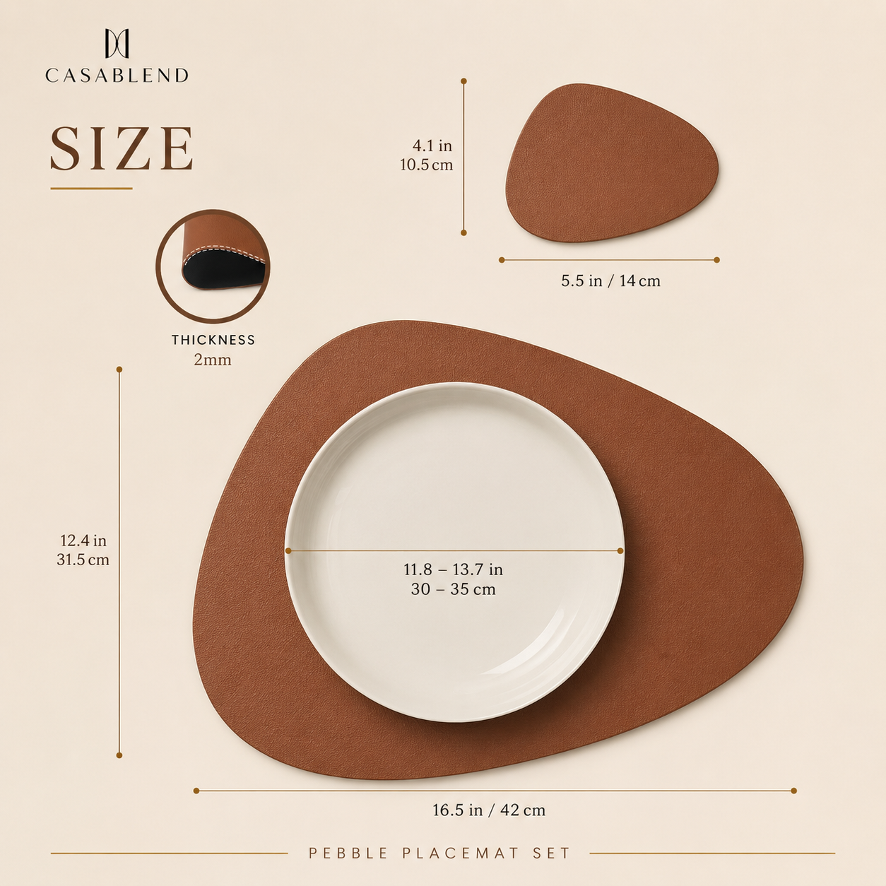 Pebble Placemat Set